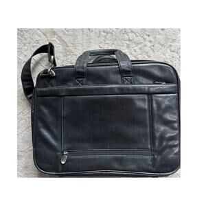 Briggs & Riley Leather Travel Briefcase – Expandable Laptop Bag
